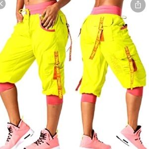 Zumba Cargo Capri Retro